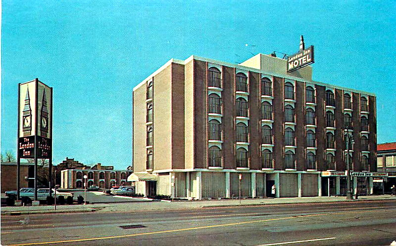 London Inn Motel - Postcard (newer photo)